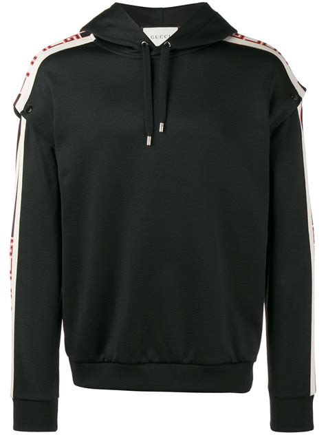 gucci technical jersey hoodie sweatshirt|Gucci sweatshirt for men.